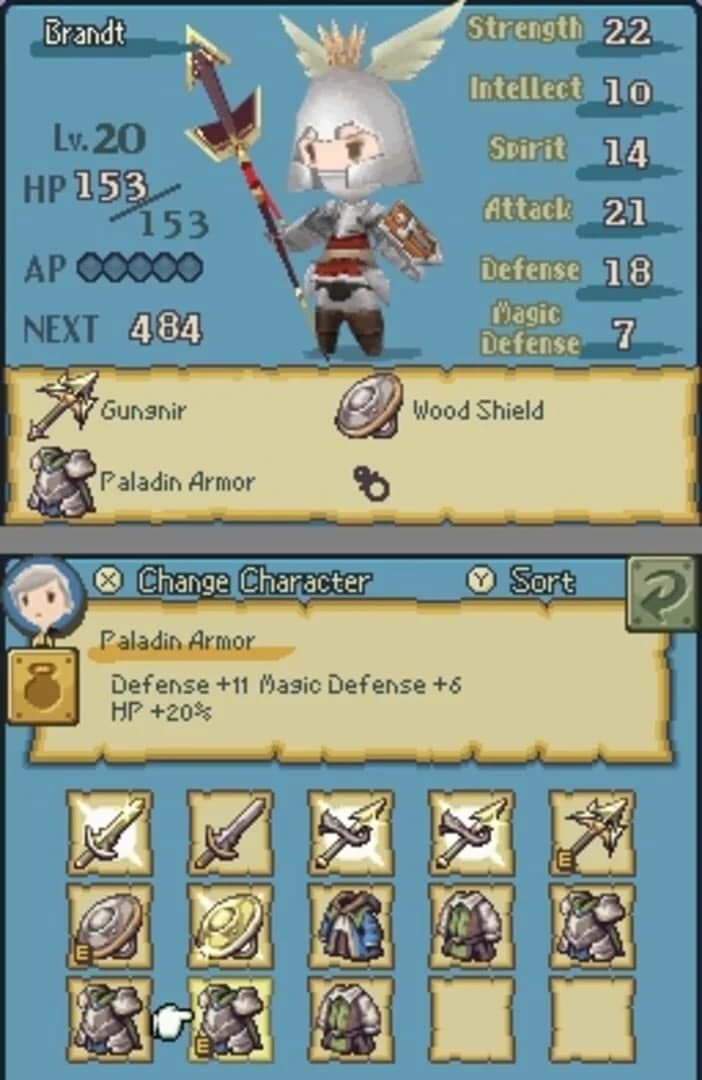 Final Fantasy: The 4 Heroes of Light screenshot 1