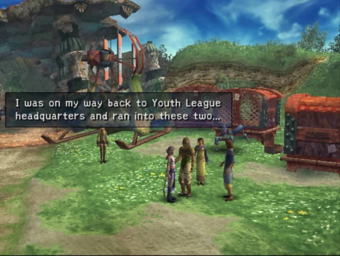 Final Fantasy X-2 screenshot 1