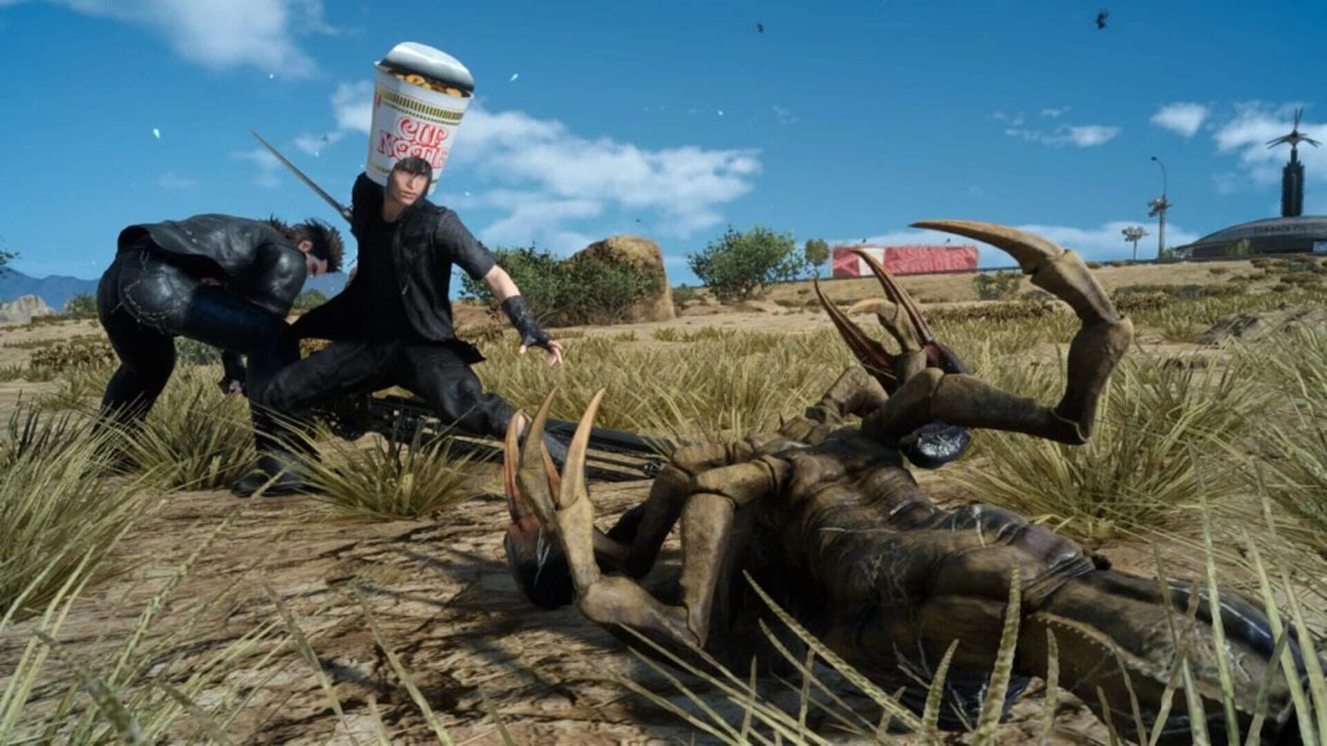 Final Fantasy XV: Noodle Helmet screenshot 2