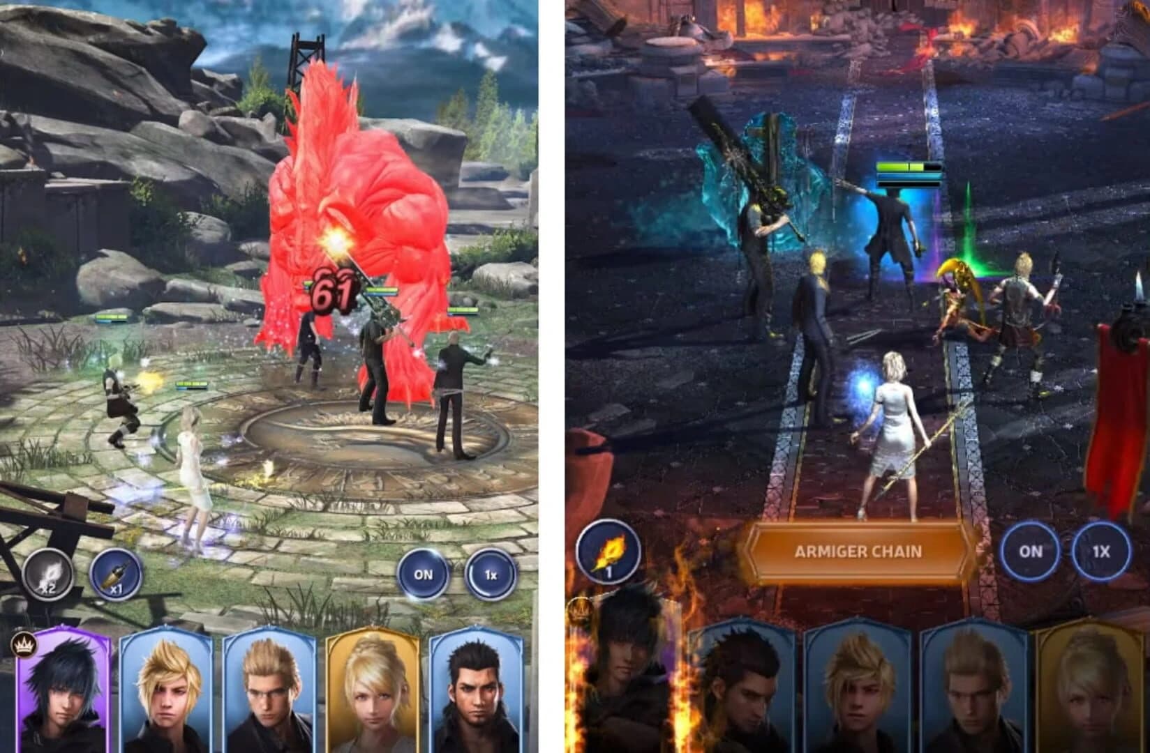Final Fantasy XV: War for Eos screenshot 1