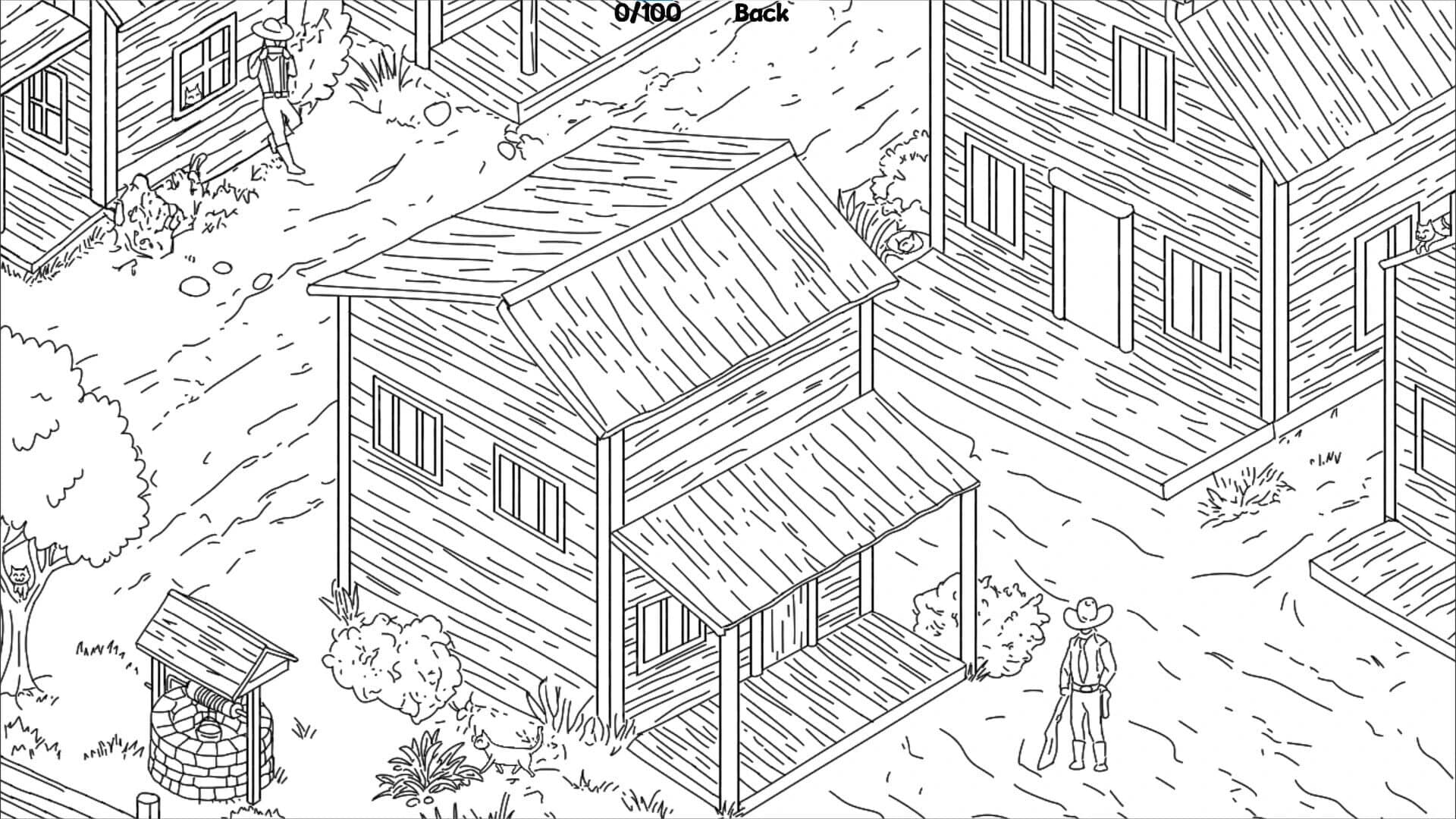 Find Meow in Wild West screenshot 2