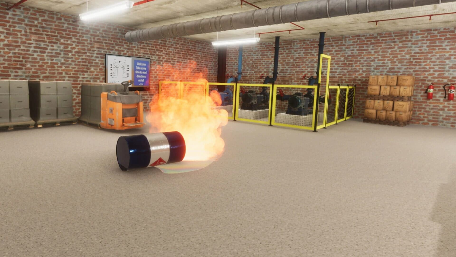 Fire Protection Training Simulator screenshot 4