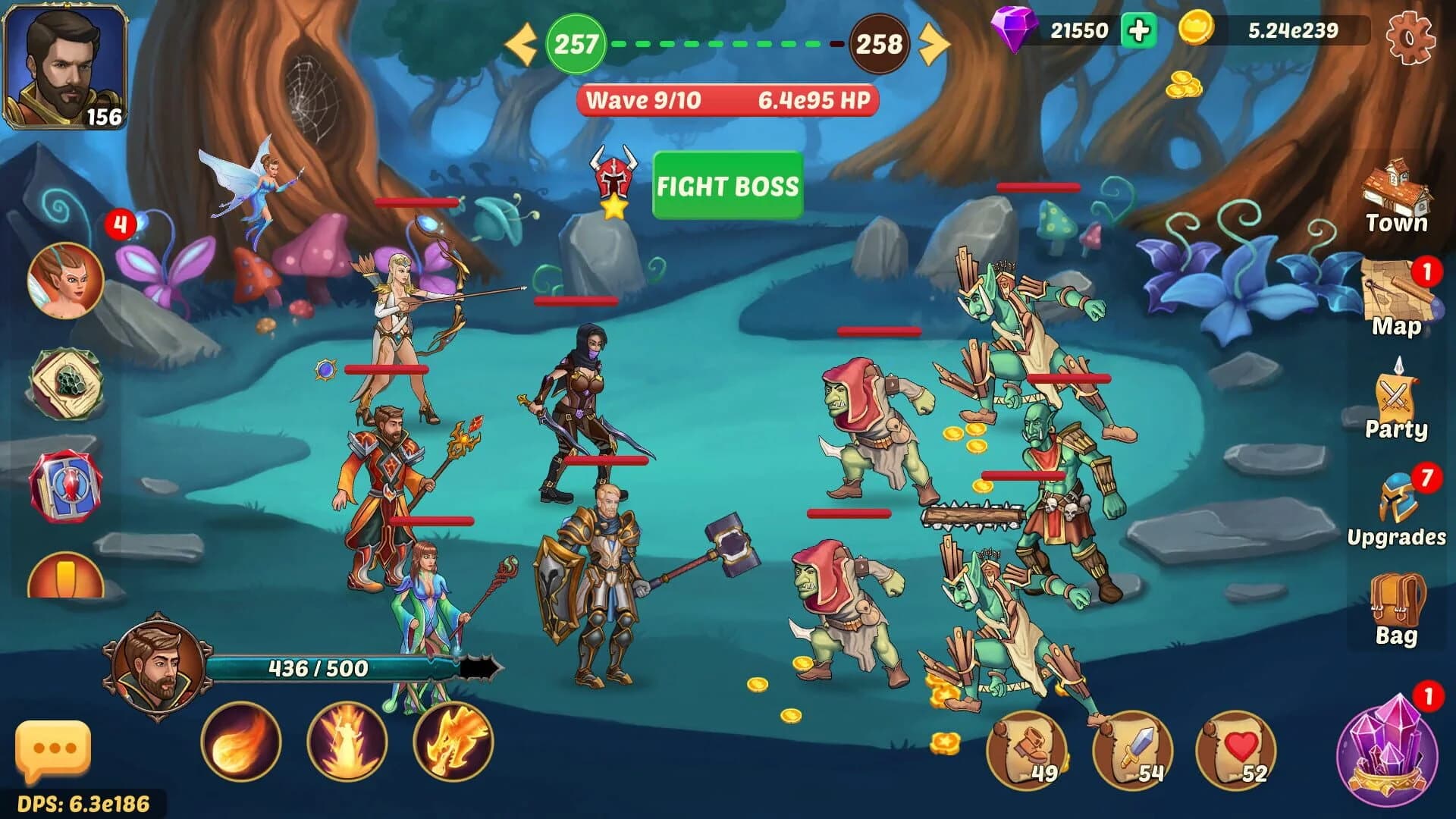 Firestone: Online Idle RPG screenshot 1