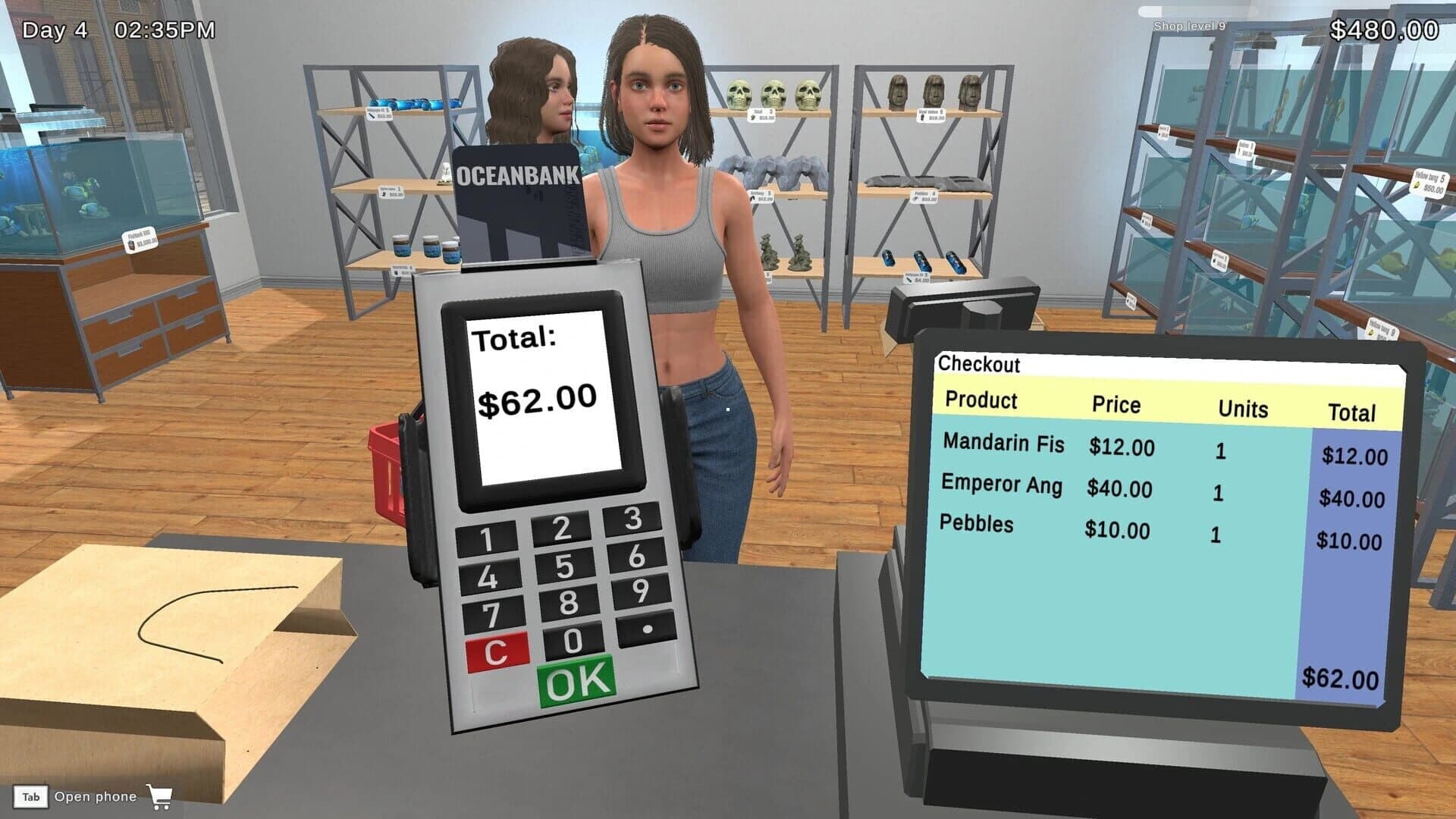 Fish Shop Simulator screenshot 4