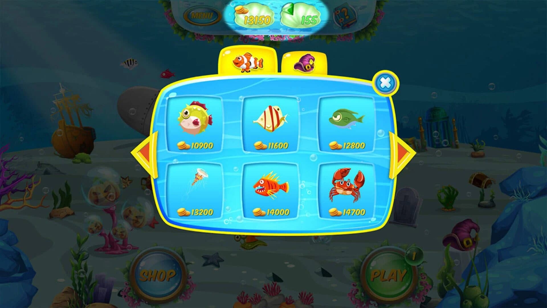 FishWitch Halloween screenshot 1