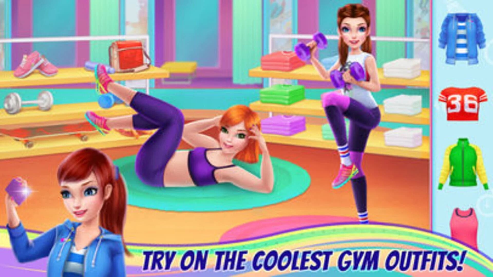 Fitness Girl - Studio Coach screenshot 2