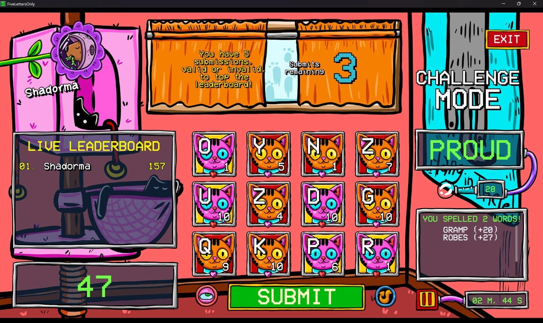 Five Letters Only screenshot 1