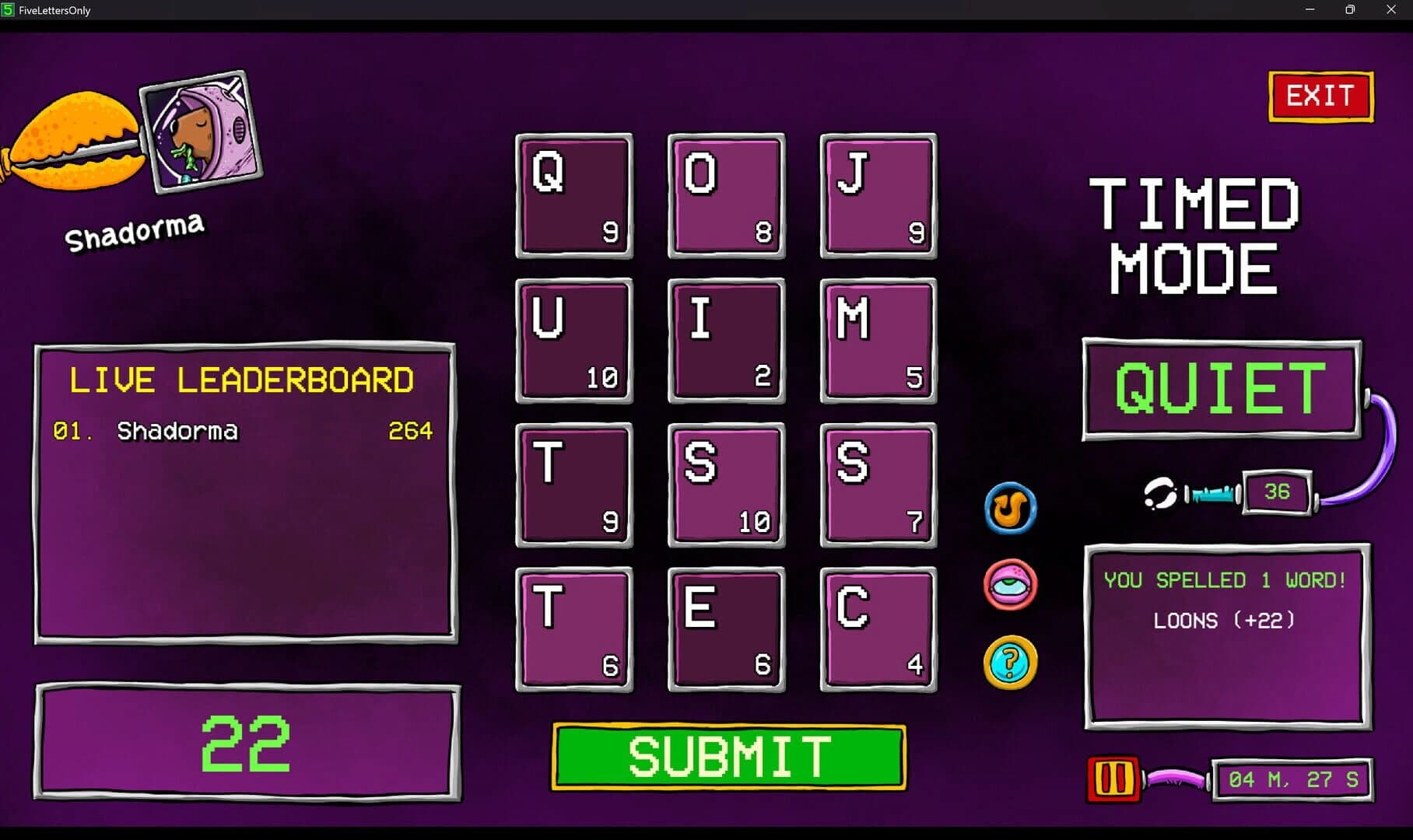 Five Letters Only screenshot 3