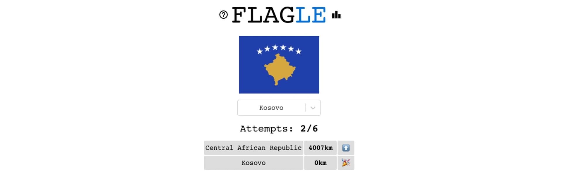 Flagle screenshot 1