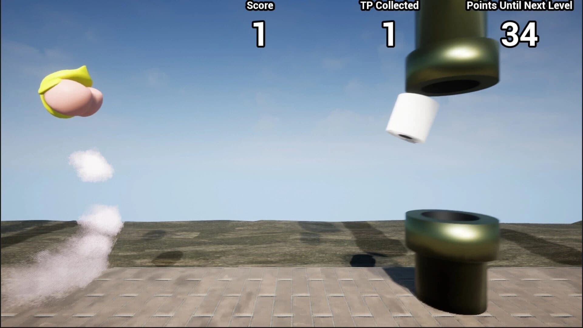 Flappy Butt screenshot 2