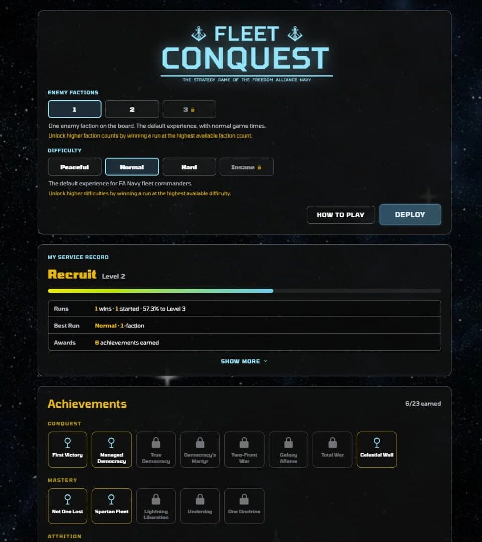 Fleet Conquest screenshot 3
