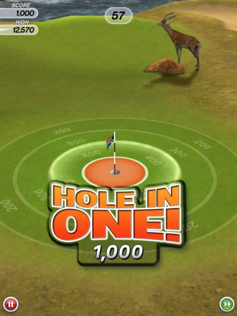 Flick Golf! screenshot 2