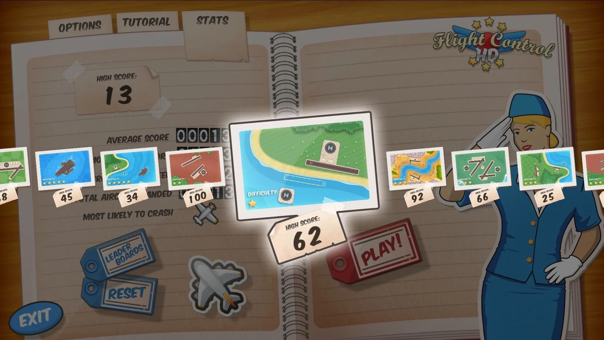Flight Control HD screenshot 4