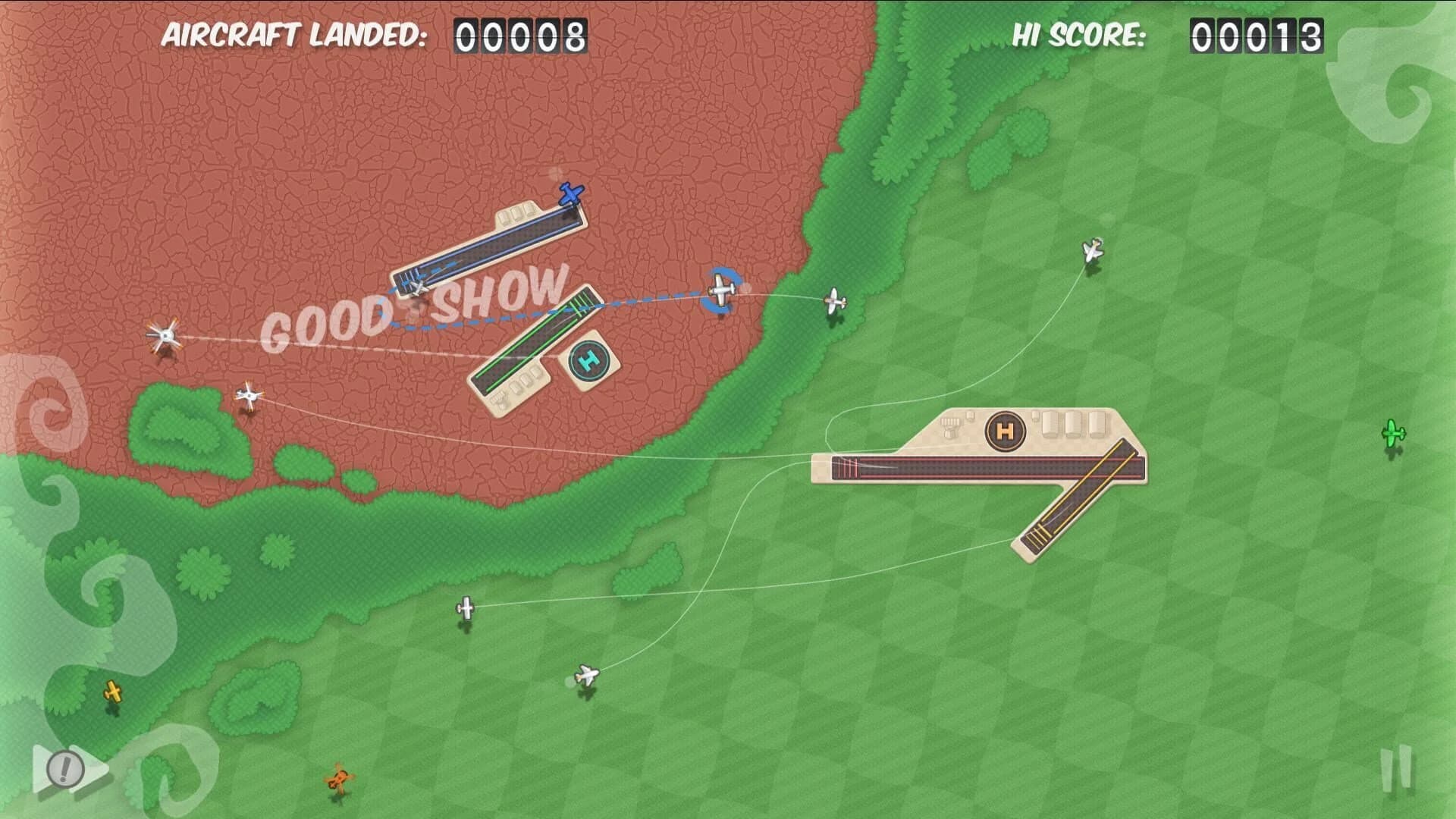 Flight Control HD screenshot 2