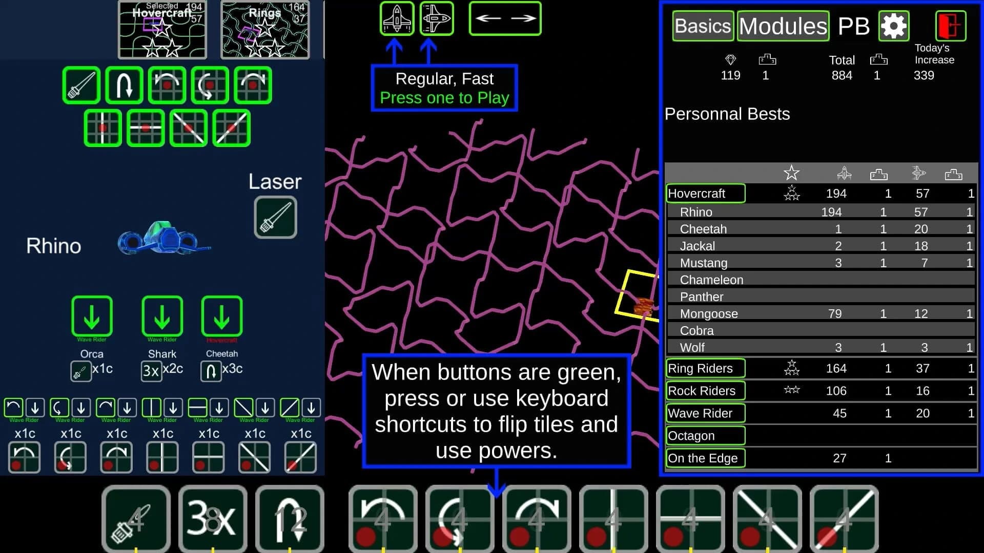 FlipTiles: Warp Lines screenshot 3