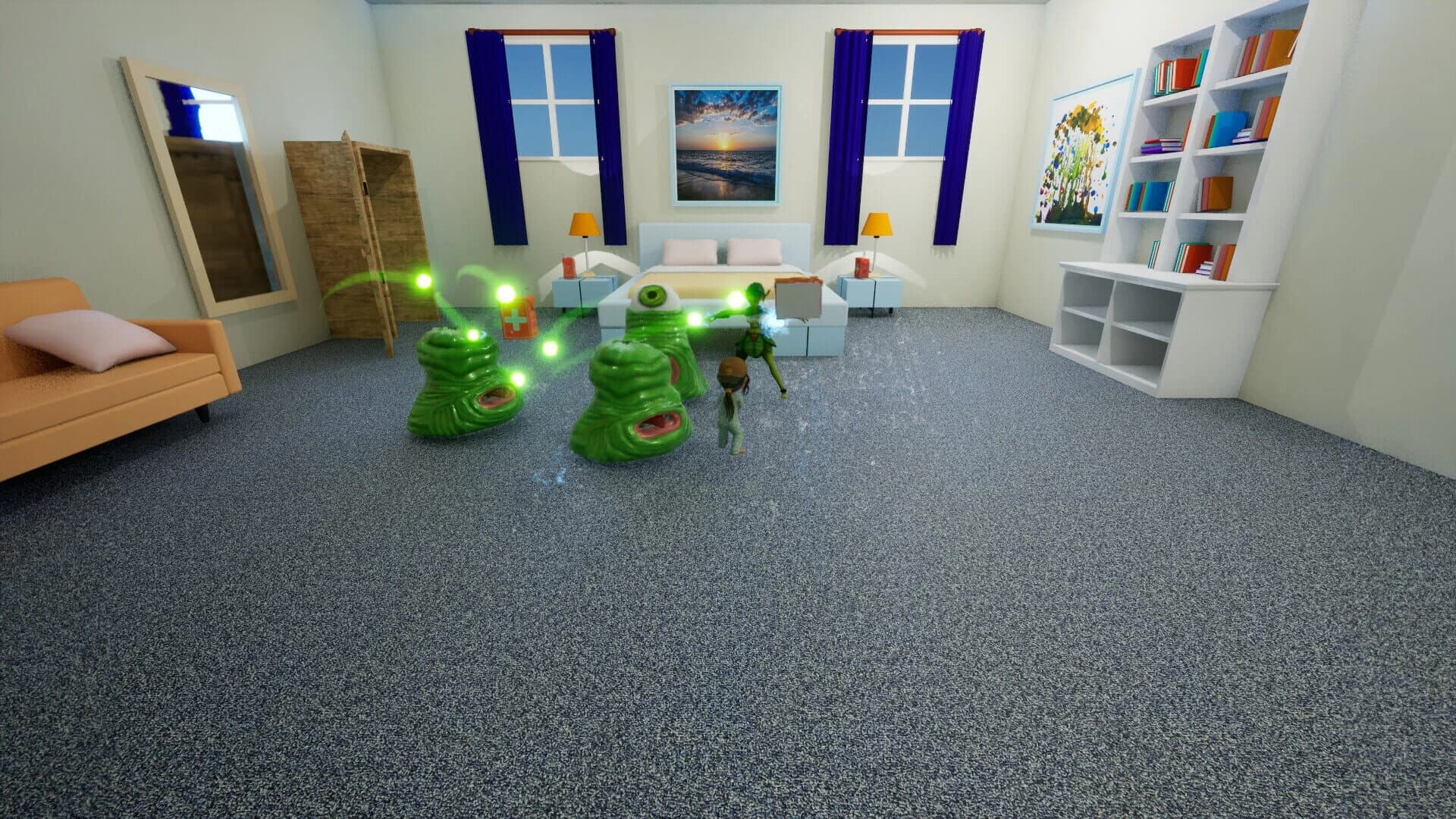 Fluffquake Fury screenshot 1