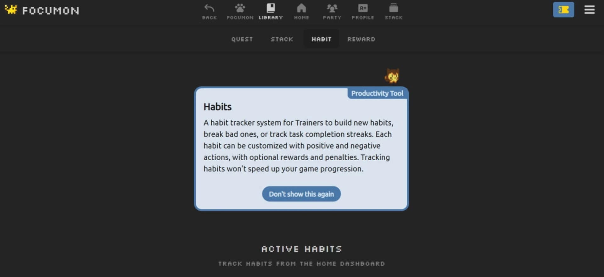 Focumon screenshot 2