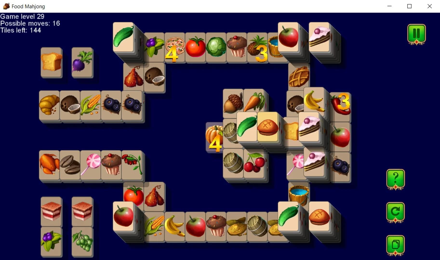 Food Mahjong screenshot 4