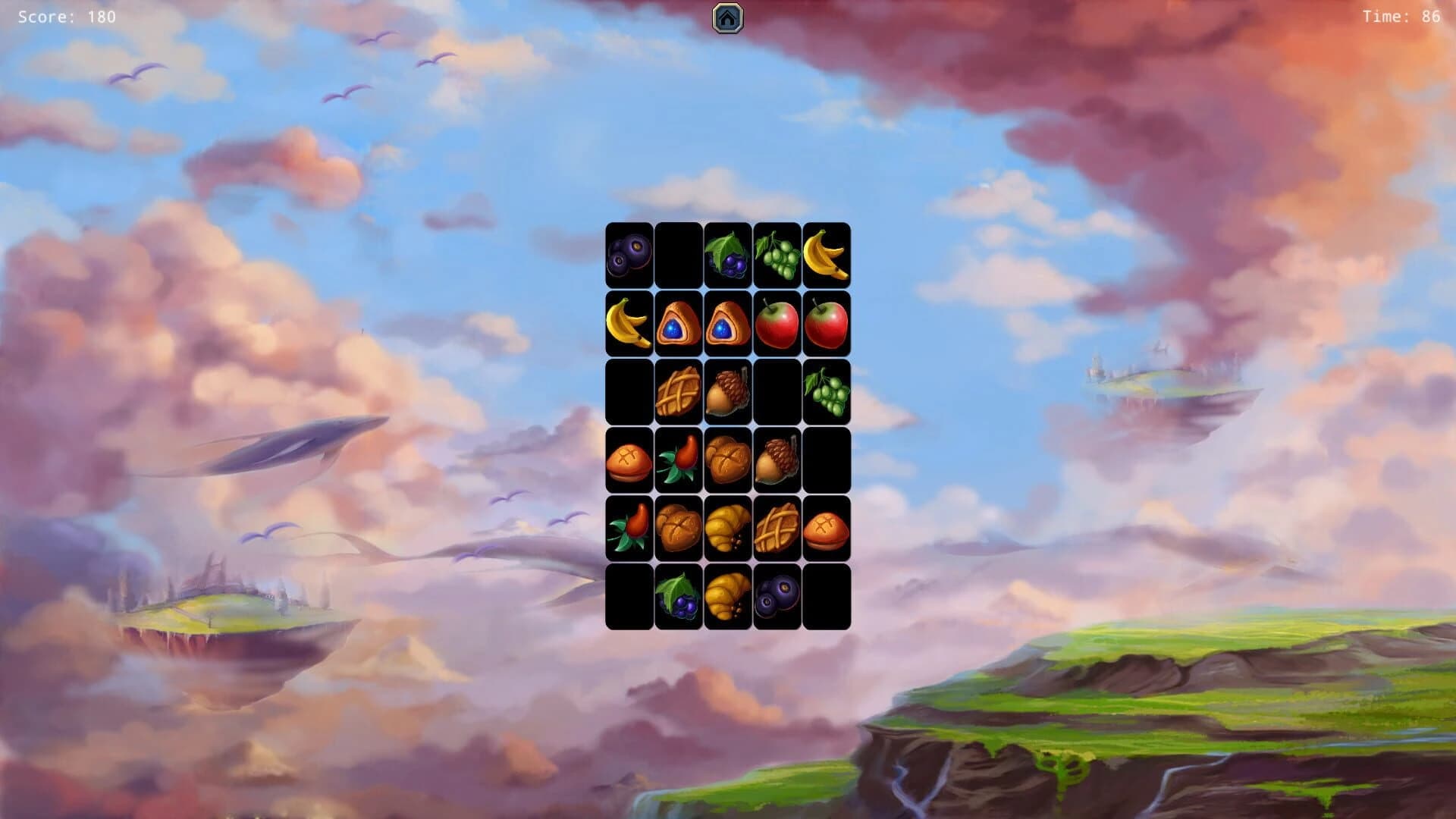 Food Monster and Animals Memory Match screenshot 1