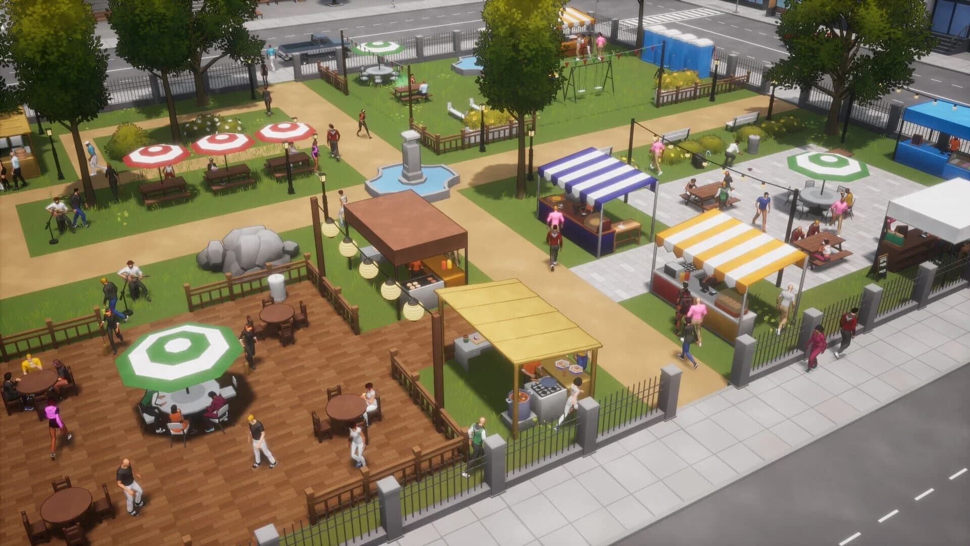 Food Park Manager screenshot 1