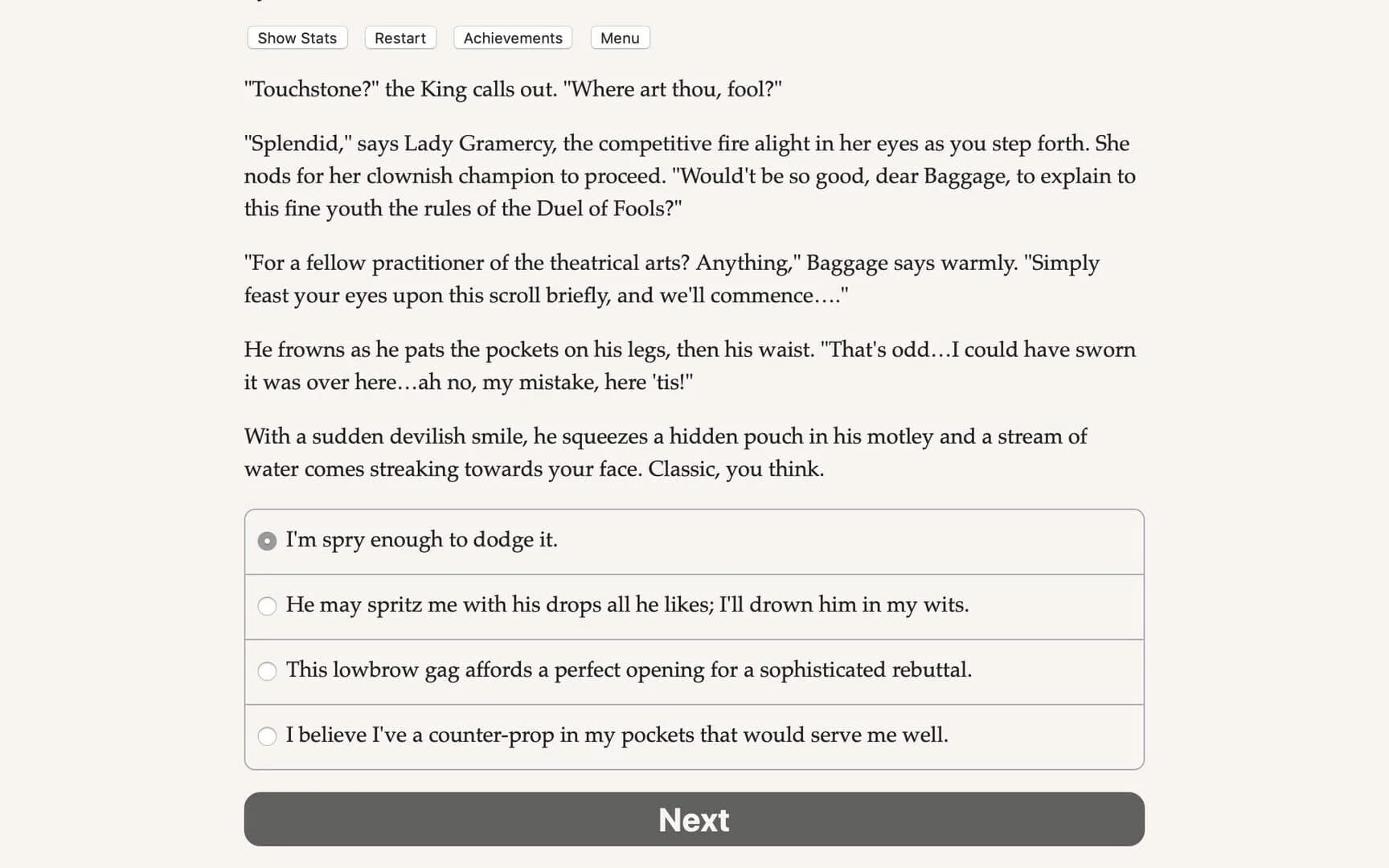 Fool! screenshot 1