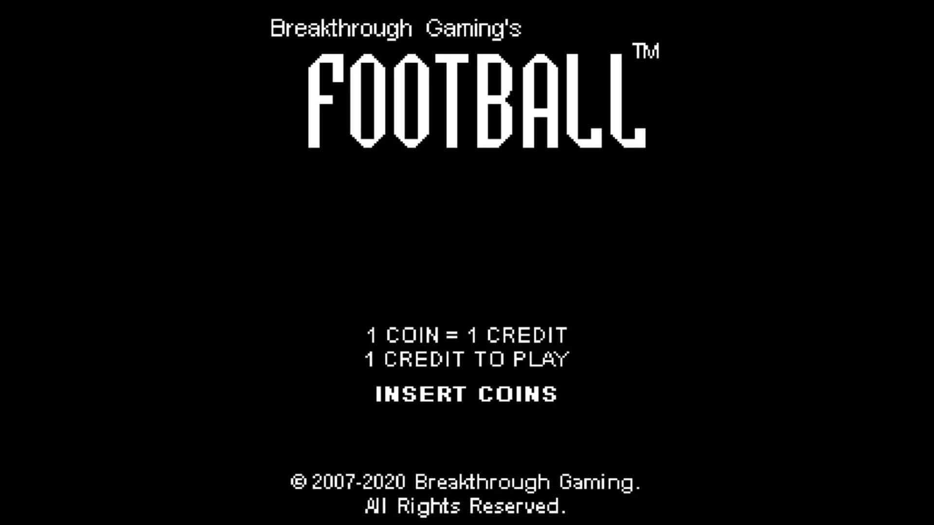Football: Breakthrough Gaming Arcade screenshot 2