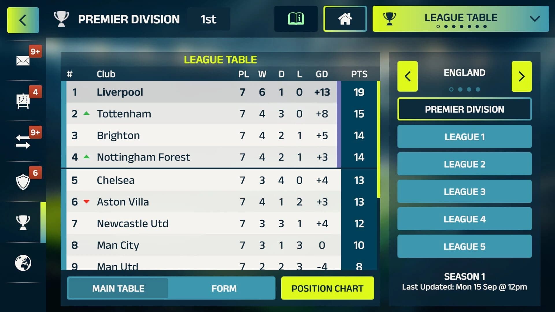 Football Club Manager 26 Live screenshot 1