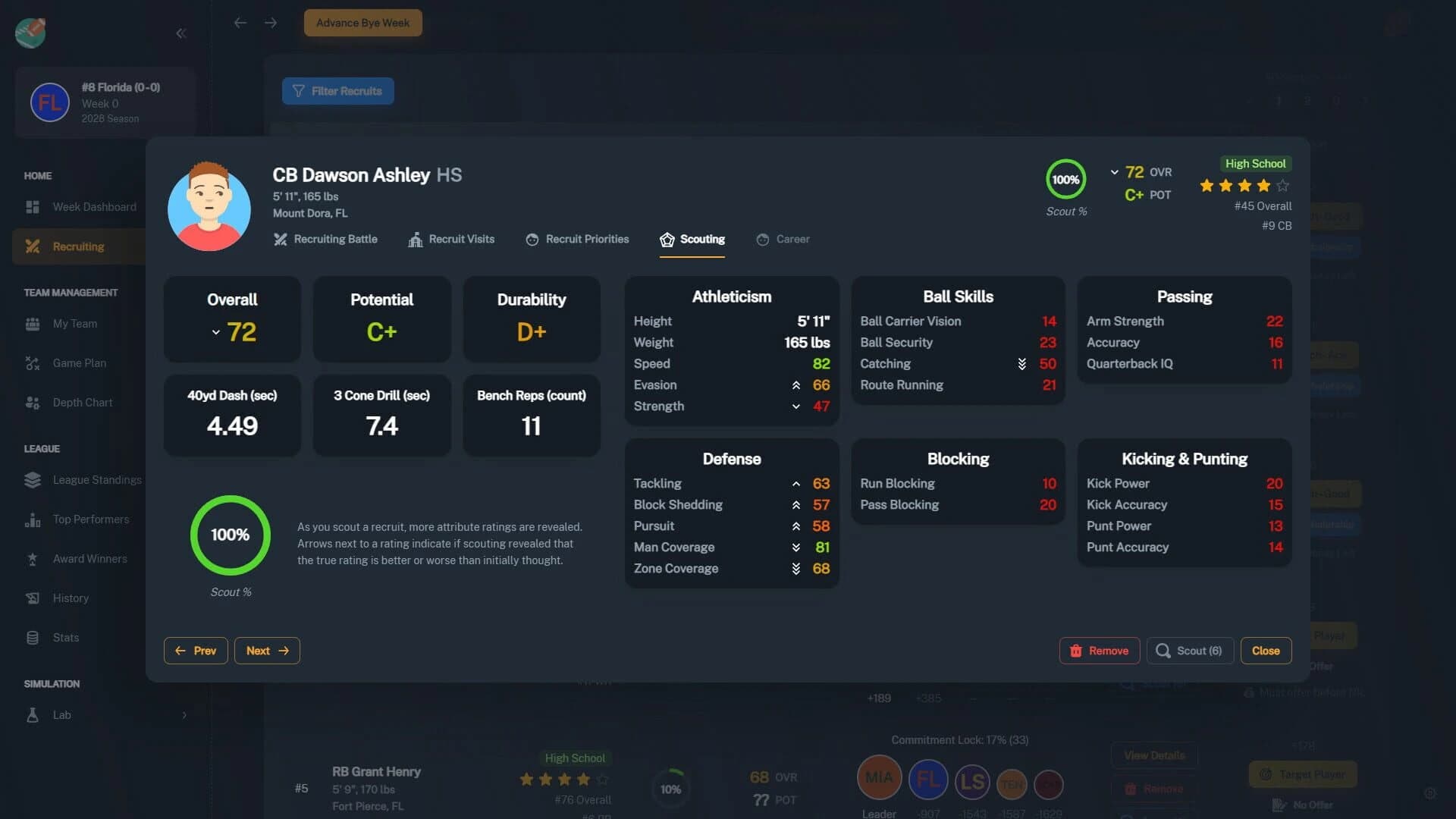 Football Coach: College Dynasty screenshot 4