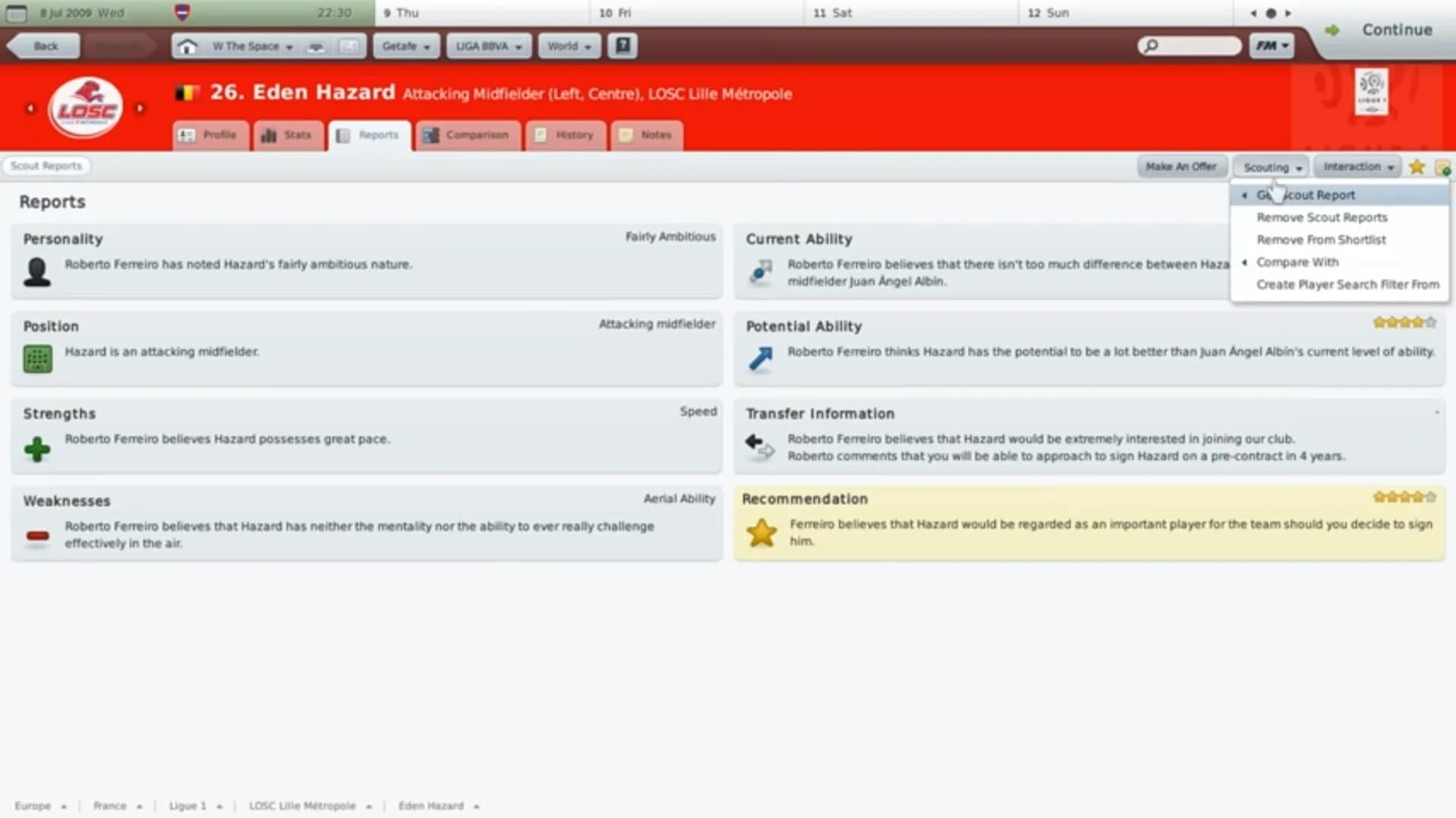 Football Manager 2010 screenshot 3