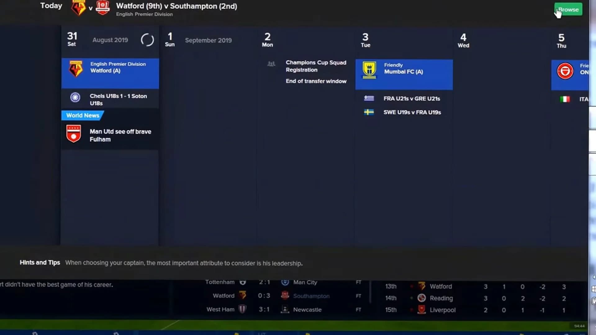 Football Manager 2015 screenshot 3