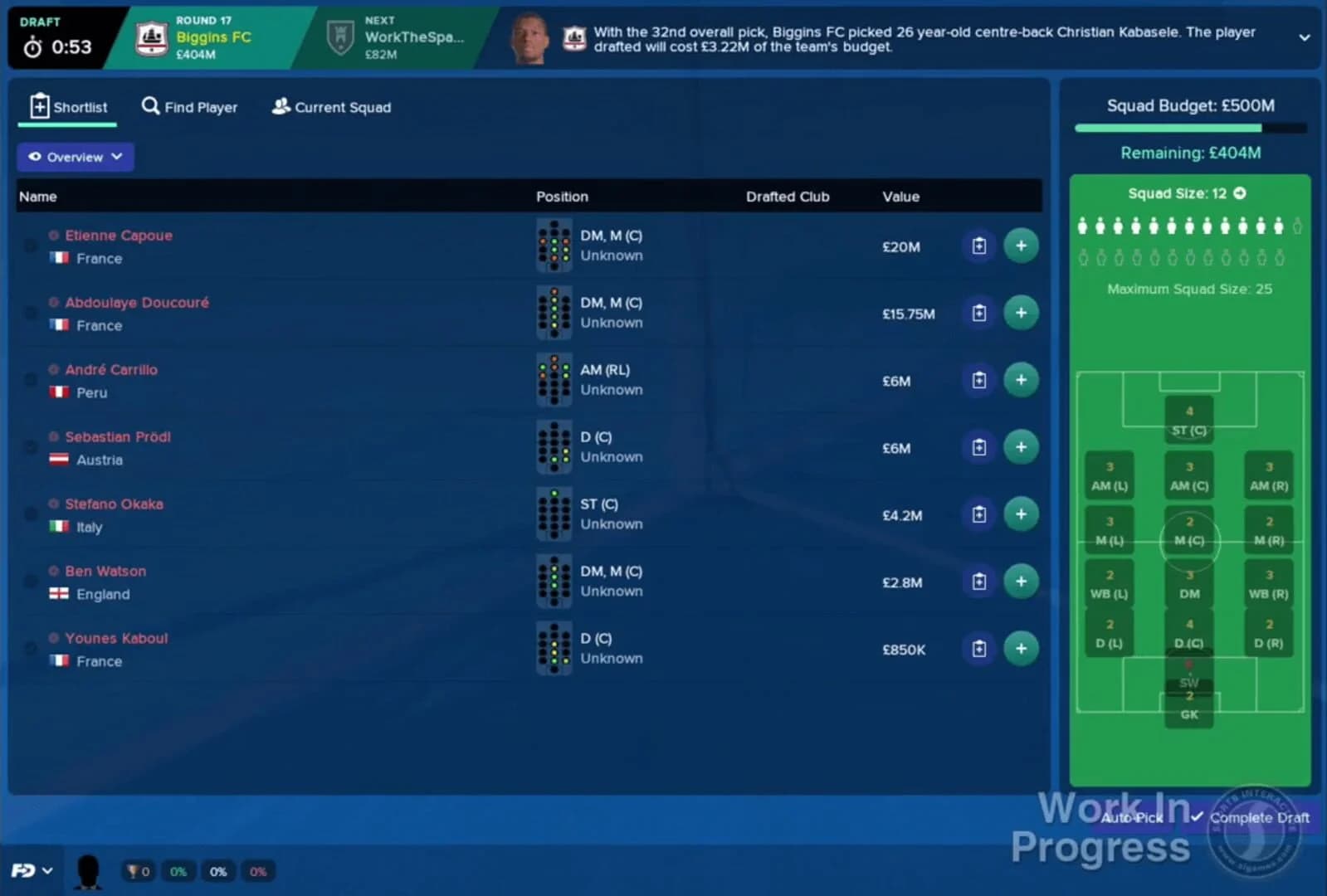 Football Manager 2018 screenshot 1
