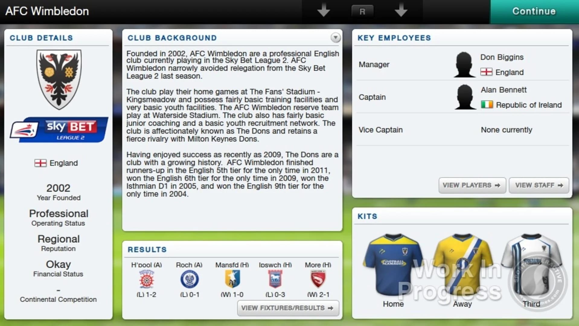 Football Manager Classic 2014 screenshot 2