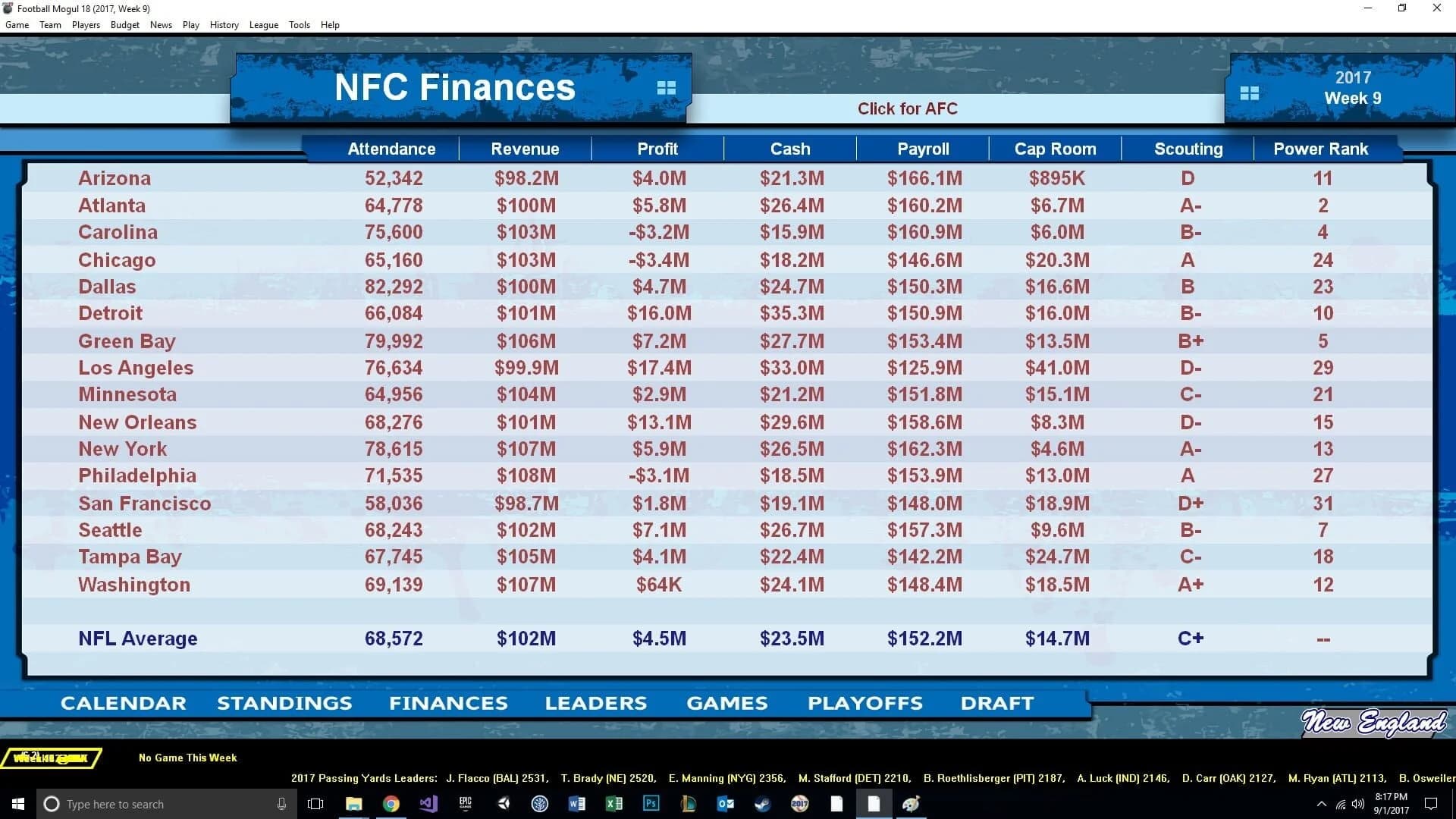 Football Mogul 18 screenshot 3