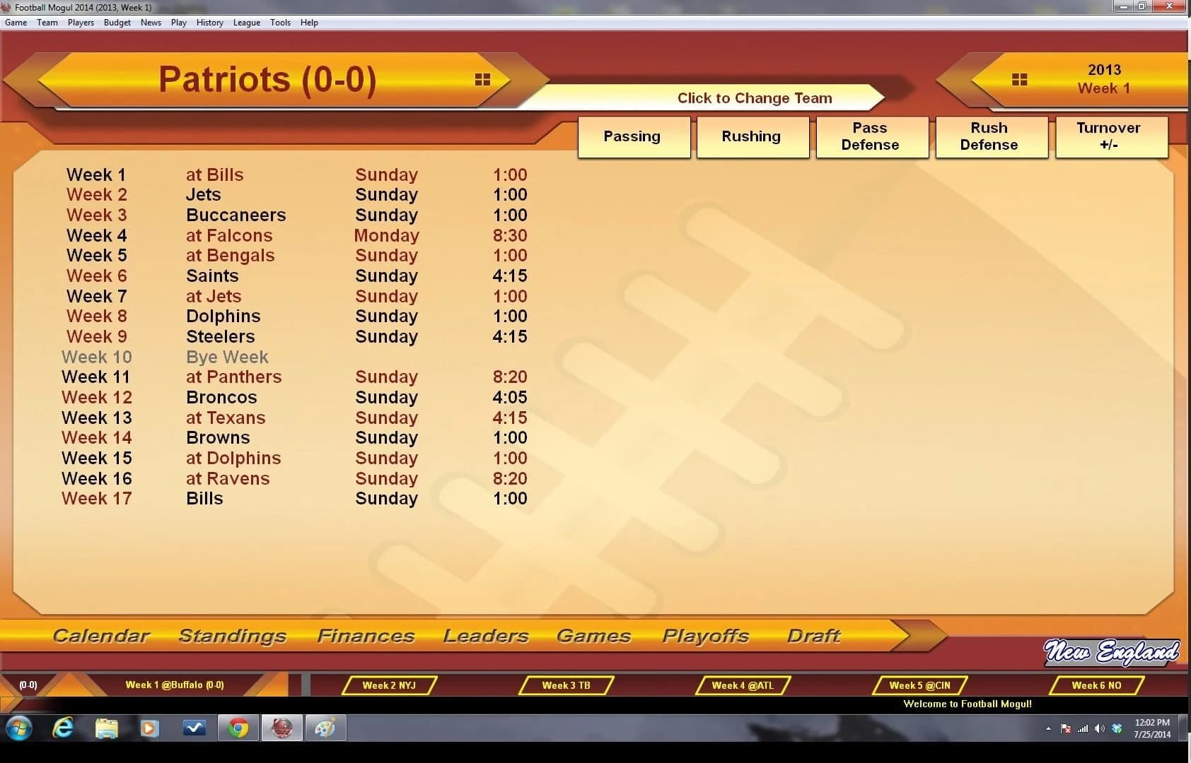 Football Mogul 2014 screenshot 3