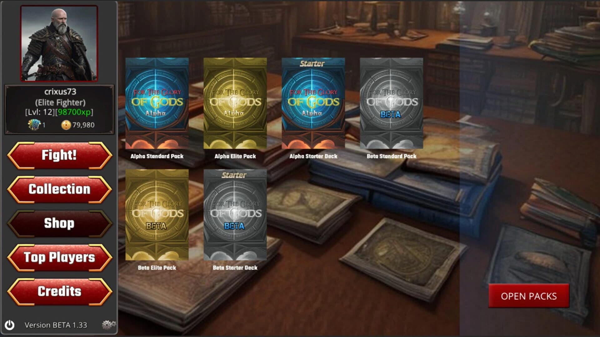 For the Glory of Gods TCG screenshot 1
