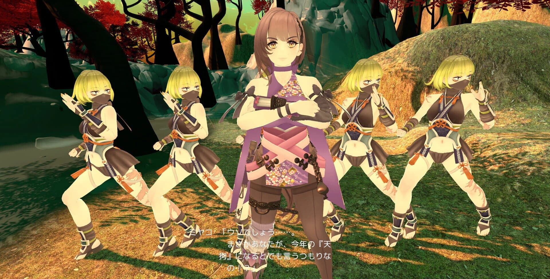 Forbidden Ninja Scroll: Kunoichi Training screenshot 4