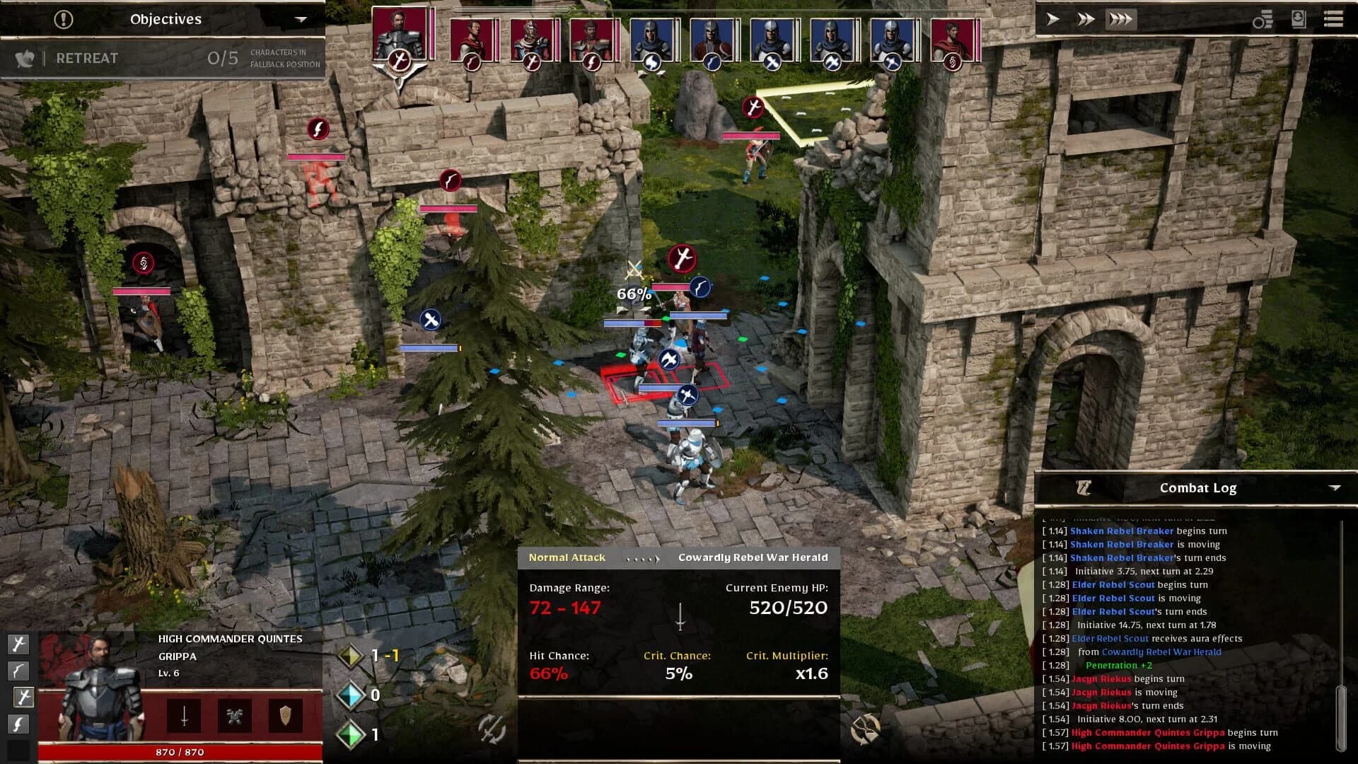 Forged of Blood screenshot 1