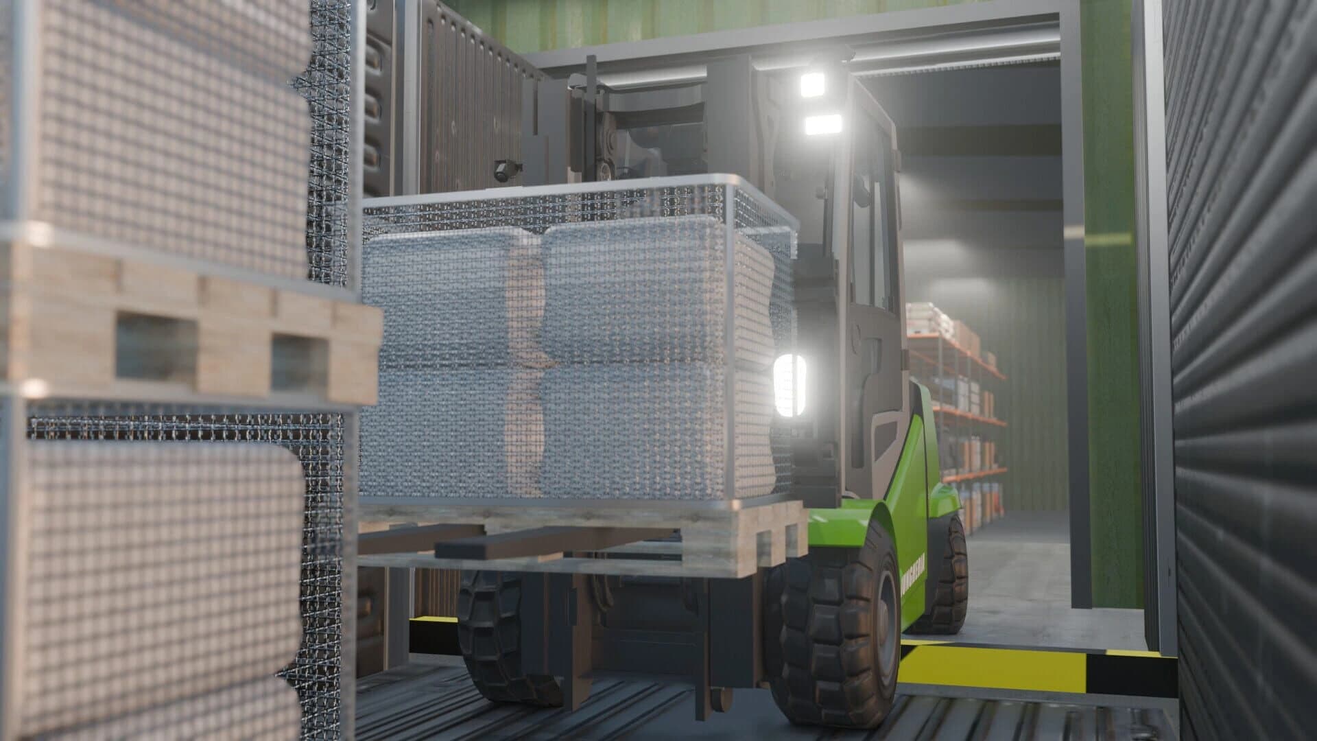 Forklift Simulator screenshot 1