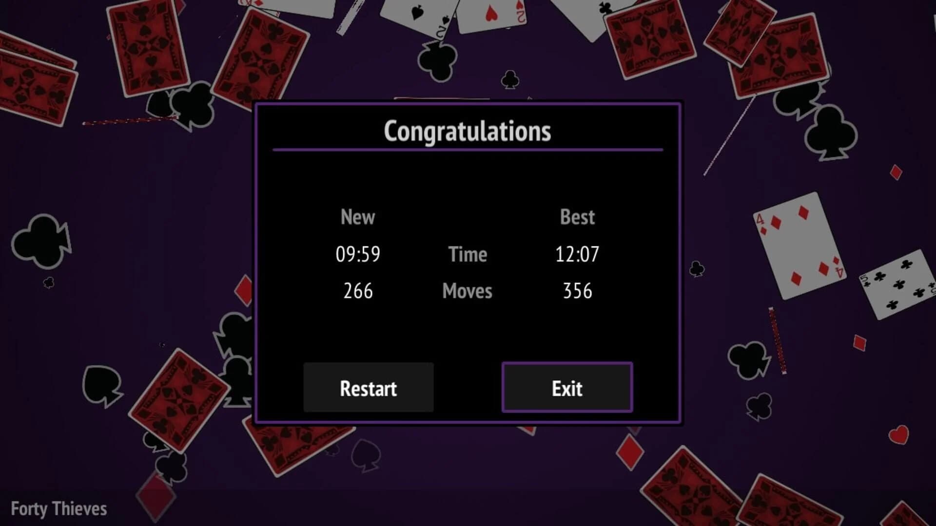 Forty Thieves Solitaire Collection screenshot 5