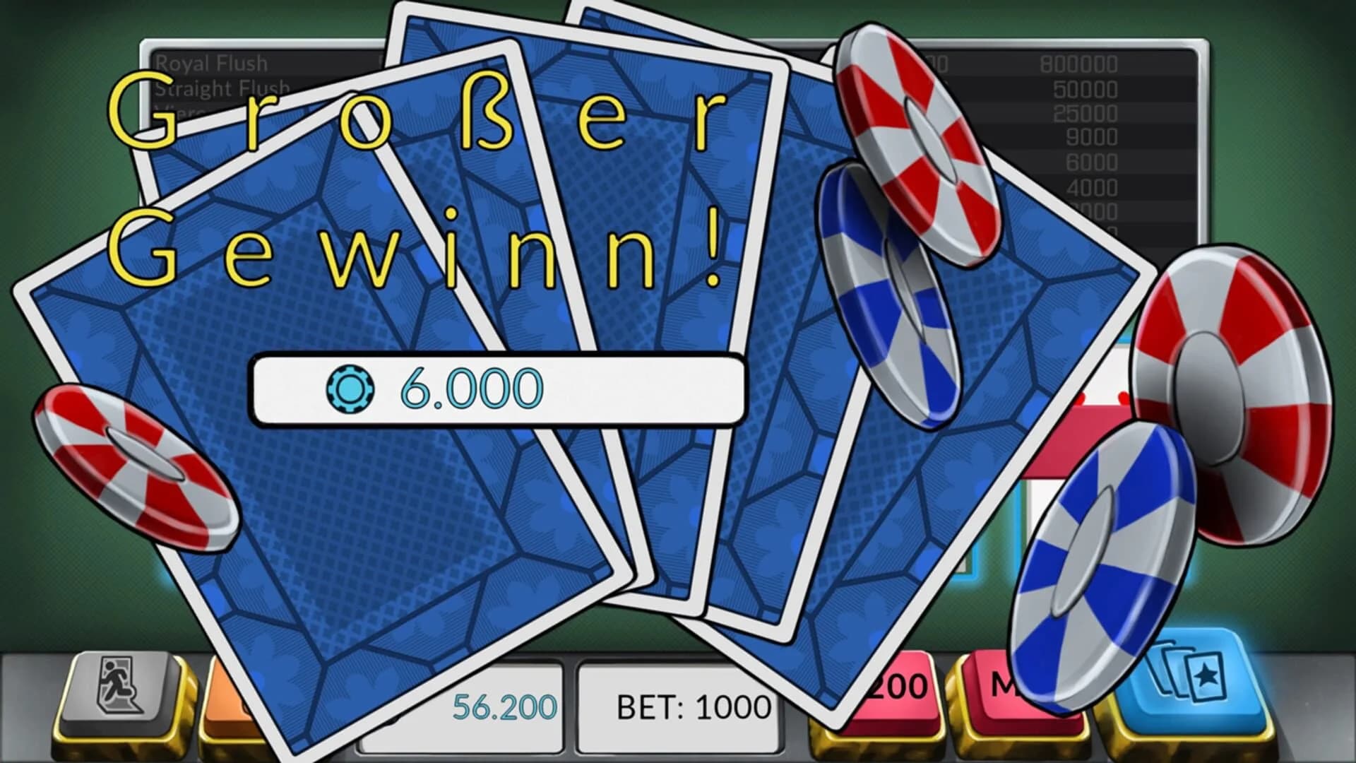 Four Kings: Video Poker screenshot 3