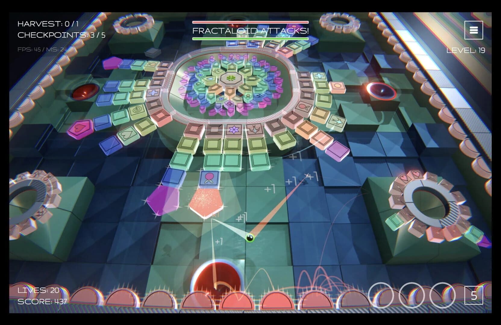 Fractaloid Attacks! screenshot 1