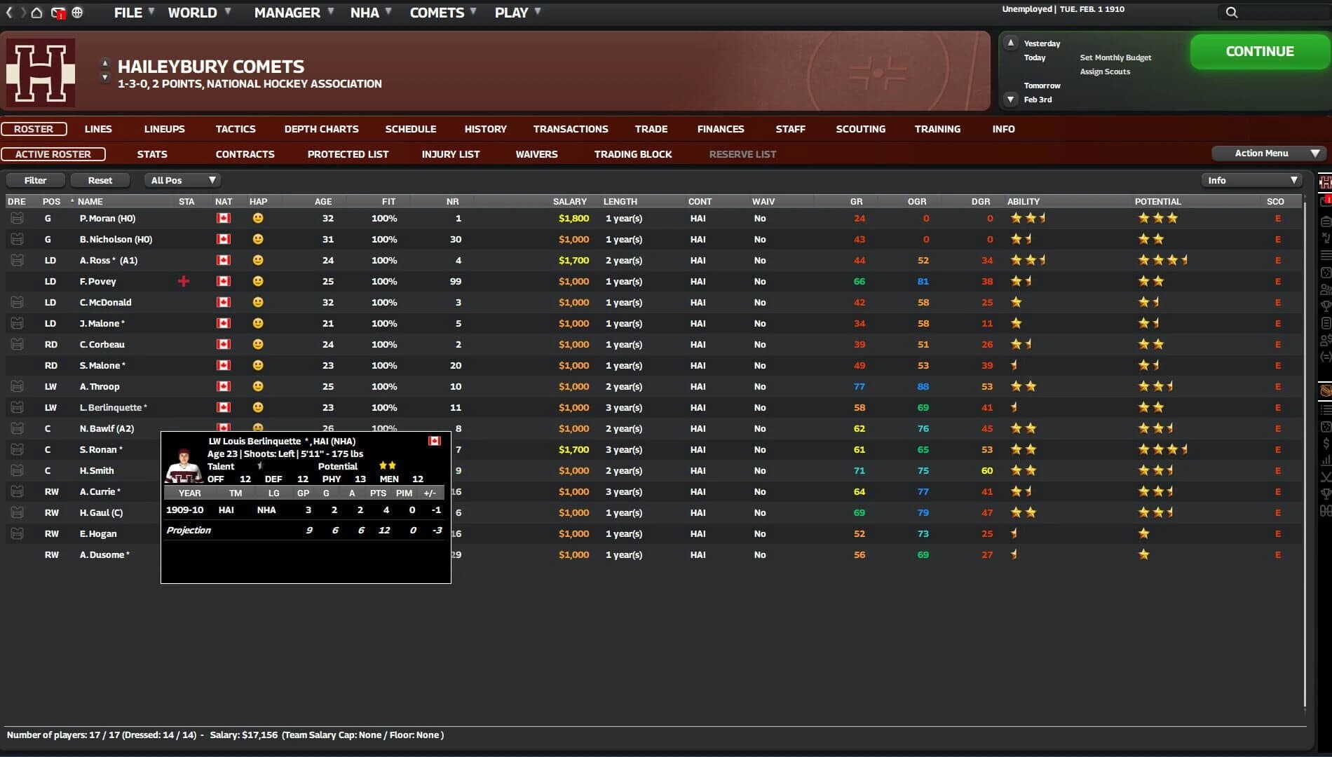 Franchise Hockey Manager 10 screenshot 4