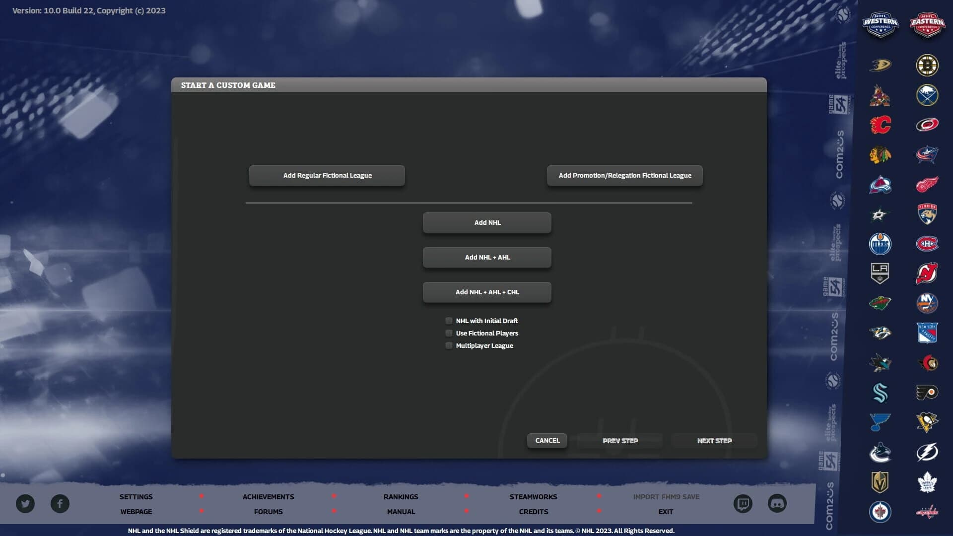 Franchise Hockey Manager 10 screenshot 5