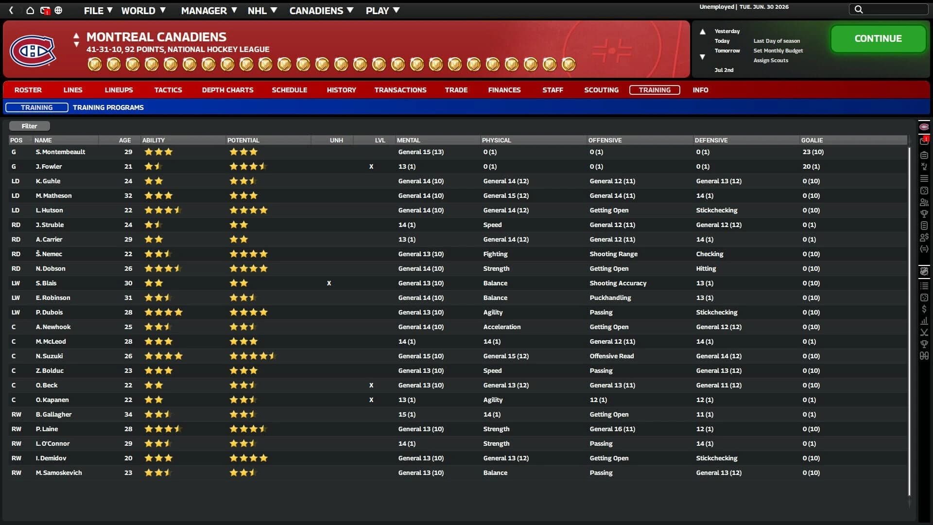 Franchise Hockey Manager 12 screenshot 5
