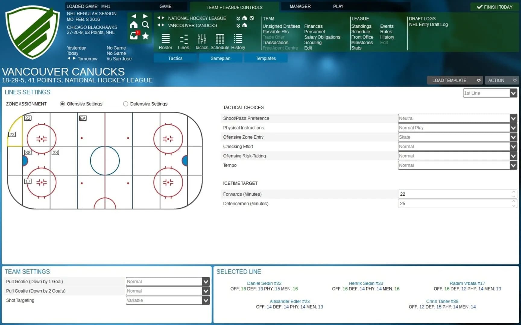 Franchise Hockey Manager 2 screenshot 3