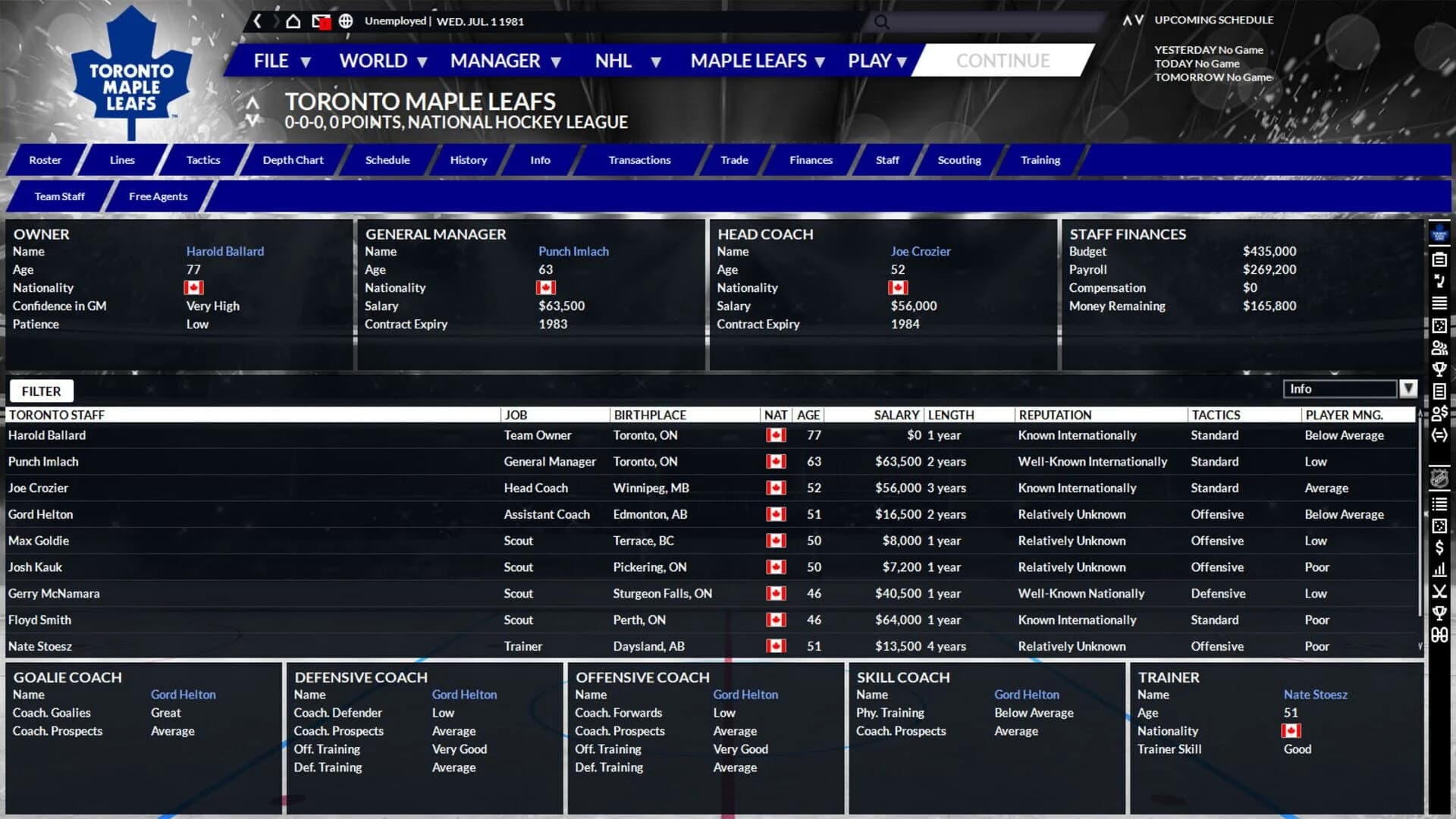 Franchise Hockey Manager 6 screenshot 1