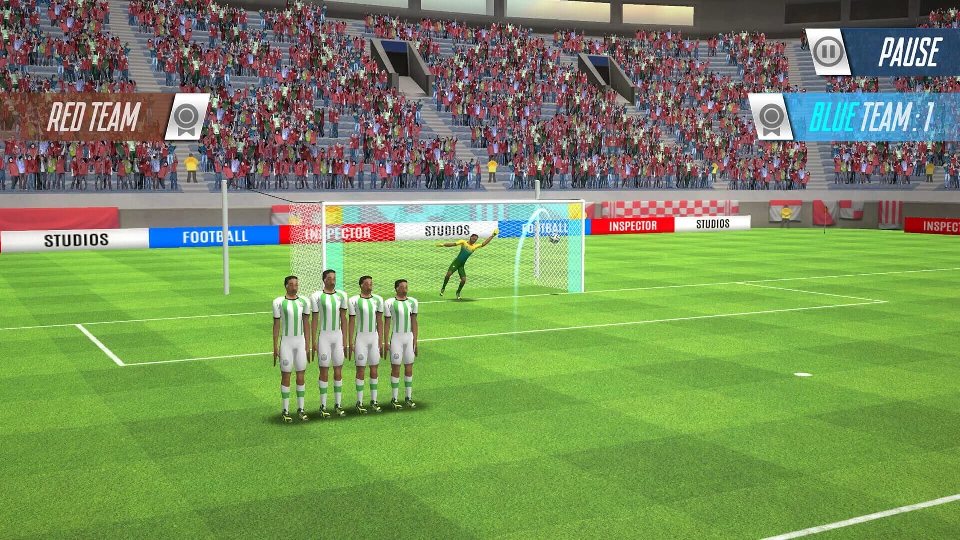 Free Kick Football: 3D Soccer screenshot 2