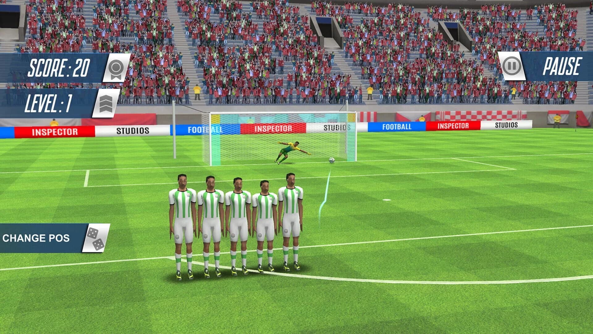 Free Kick Football: 3D Soccer screenshot 5