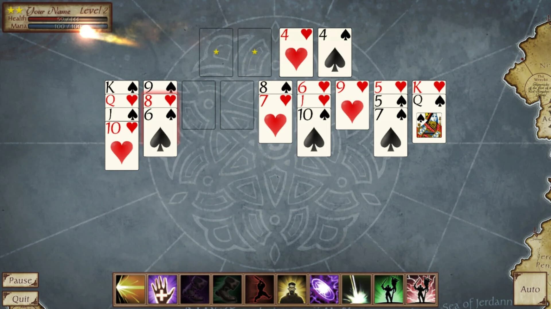 FreeCell Quest screenshot 4