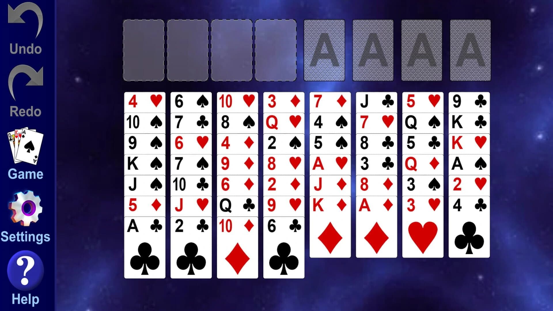 FreeCell Solitaire Classic Card Game screenshot 4